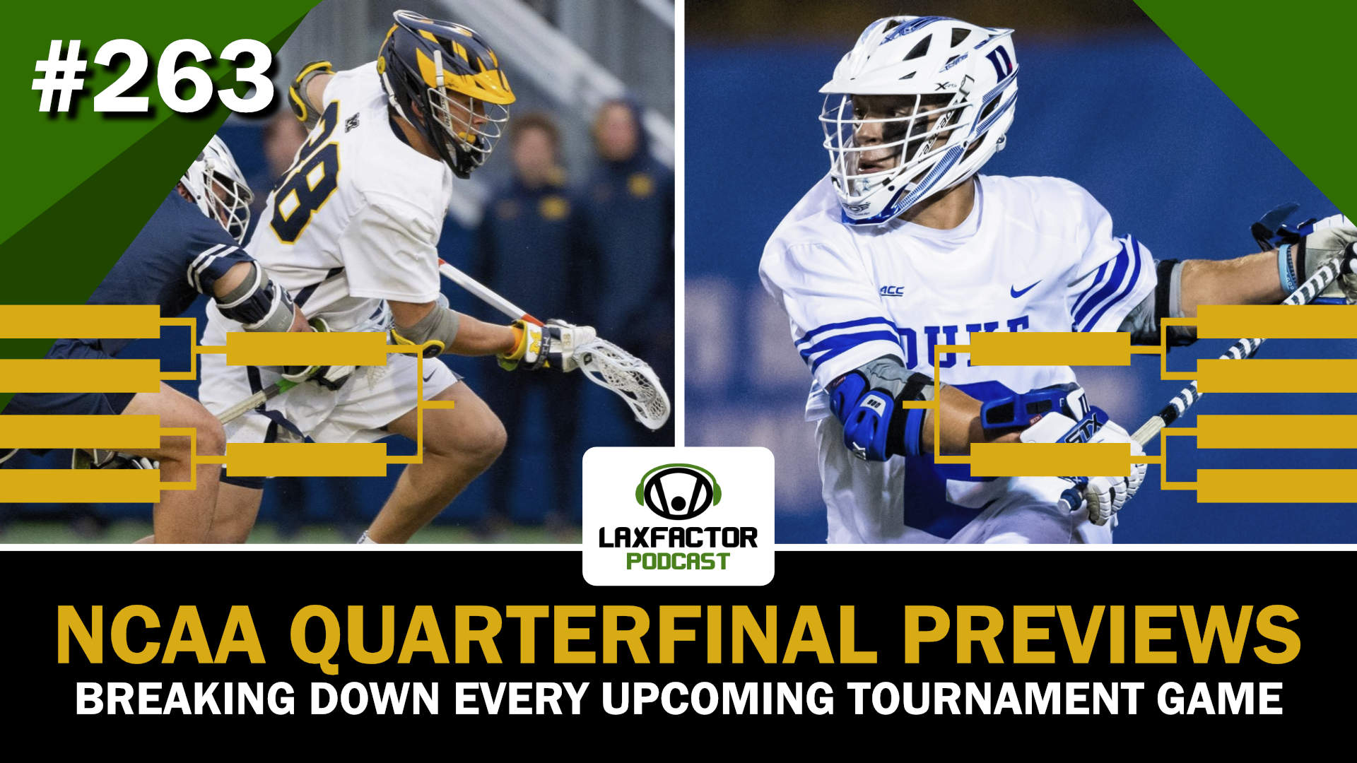 NCAA Tournament Quarterfinal Previews, Talking D1, D2 & D3 Lacrosse